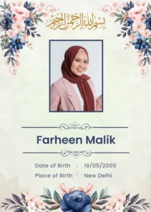 Biodata for muslim marriage